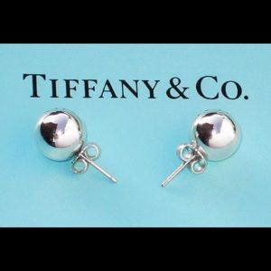 Tiffany&co 10mm beads stud earrings